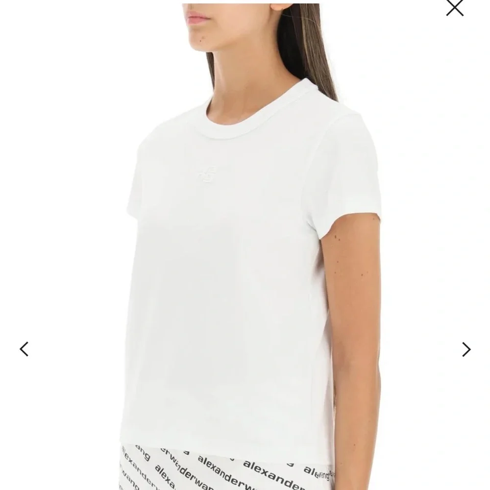 Alexander Wang Logo Tee Size M - Picture 5 of 8